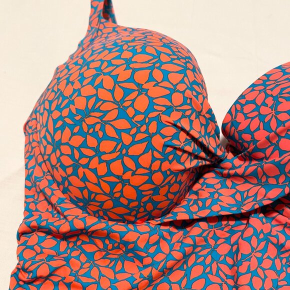 Moontide Wrap U/W Bathing Suit One Piece Womens Size 10 34F - Picture 3 of 10